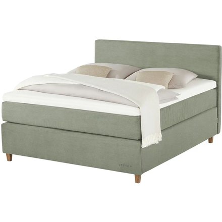 Jette Home Boxspringbett Jette Flex, grün