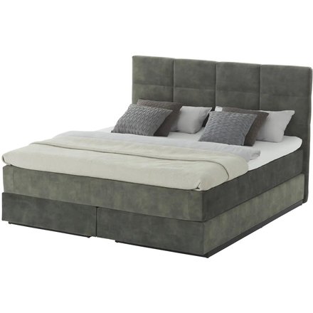 Wohnwert Boxspringbett Rist, grün
