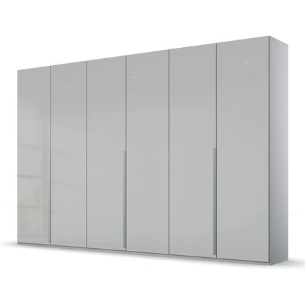 Drehtürenschrank Purisma, grau