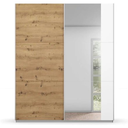 Schwebetürenschrank Aurelia, weiß
