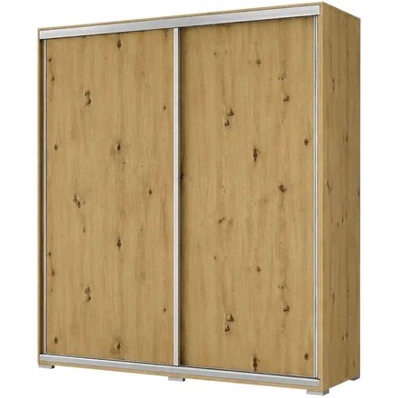 Schwebetürenschrank A15, holzfarben