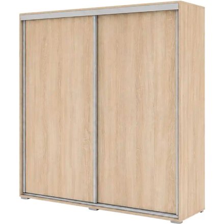 Schwebetürenschrank A15, holzfarben