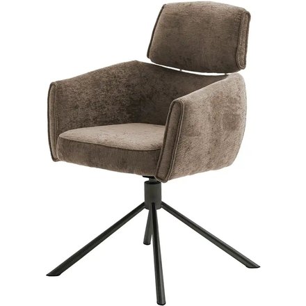 Jette Home Armlehnstuhl drehbar Becky, braun