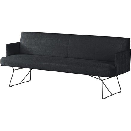 Jette Home Polsterbank Pacora, schwarz