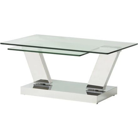 Couchtisch Budelli, transparent/klar