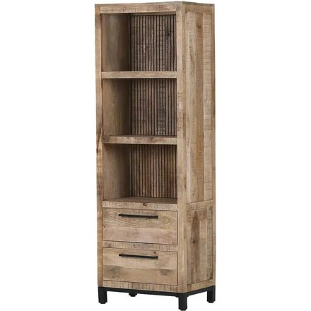 Regal Kuba, holzfarben
