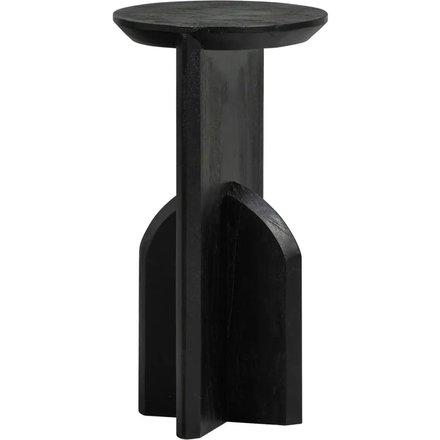WOOOD Beistelltisch, schwarz