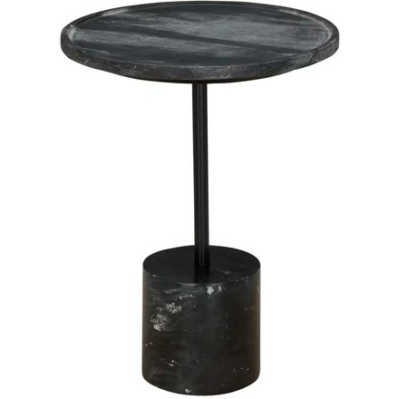 Beistelltisch Bakir, schwarz