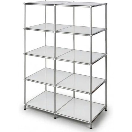 Floordirekt Metallregal, weiß