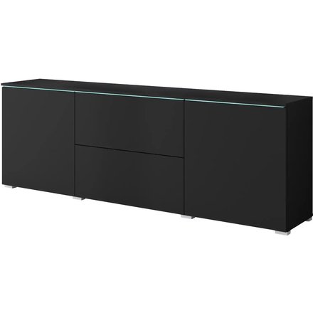 Lowboard Vera, schwarz