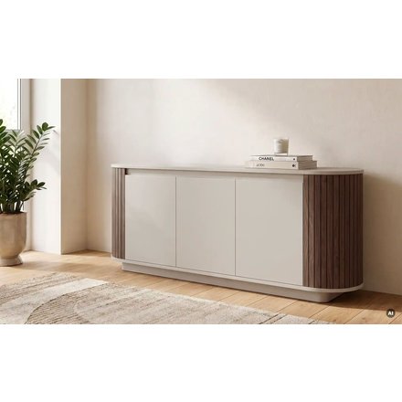Lowboard Kukumi, beige