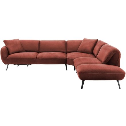 pop Ecksofa Ventus, rot
