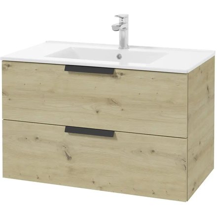 Waschtischunterschrank Faro, holzfarben