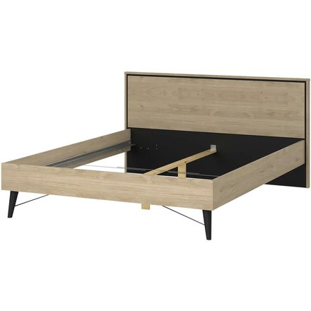Bettgestell Ripley, holzfarben