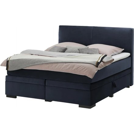 Boxi Boxspringbett mit Bettkasten Boxi Classic, blau
