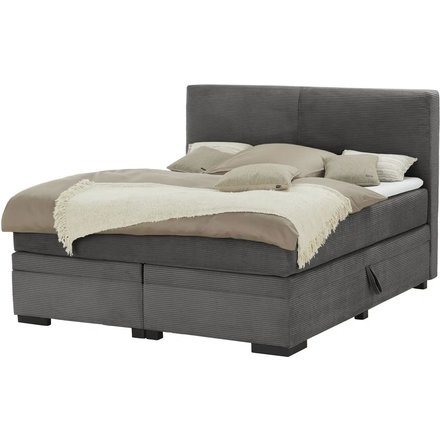 Boxi Boxspringbett mit Bettkasten Boxi Classic, grau
