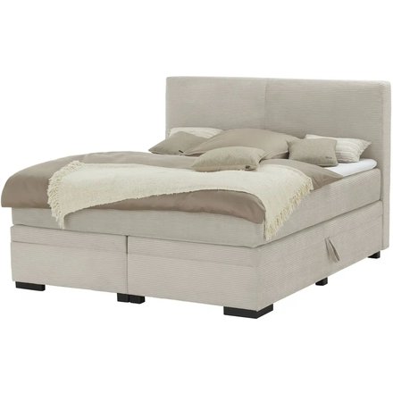 Boxi Boxspringbett mit Bettkasten Boxi Classic, beige