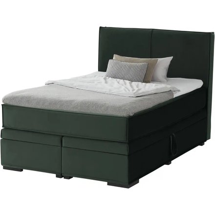 Boxi Boxspringbett mit Bettkasten Boxi Urban, grün