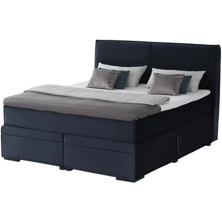 Boxi Boxspringbett mit Bettkasten Boxi Urban, blau