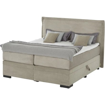 Jette Home Boxspringbett mit Bettkasten Adapt, beige
