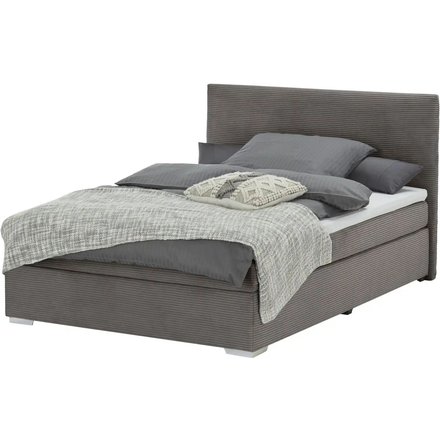 Boxbett Cord Härtegrad H3 140x200 cm Moseley, braun