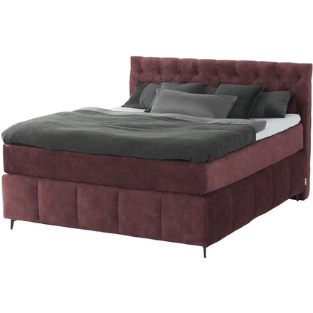 Jette Home Boxspringbett Glam New, rot