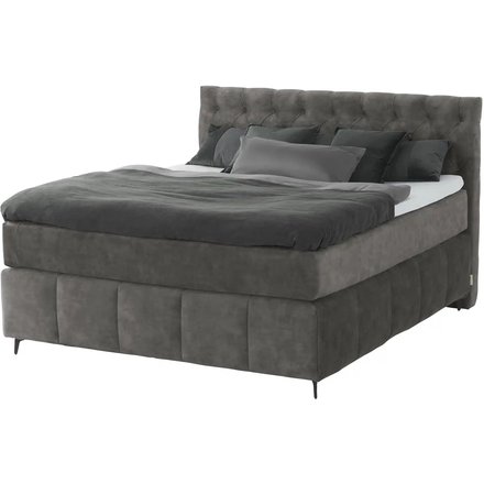Jette Home Boxspringbett Glam New, grau