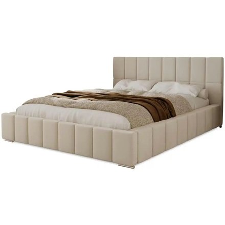 Polsterbett Alma, beige