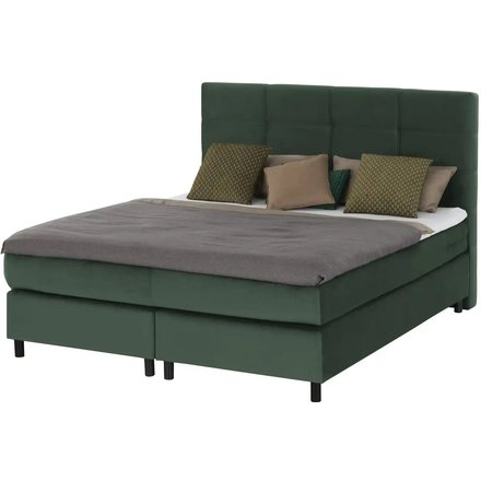 Boxspringbett Wind, grün