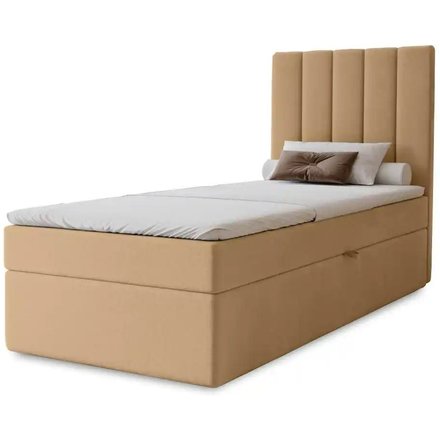 Boxbett mit Stauraum Nelia, beige