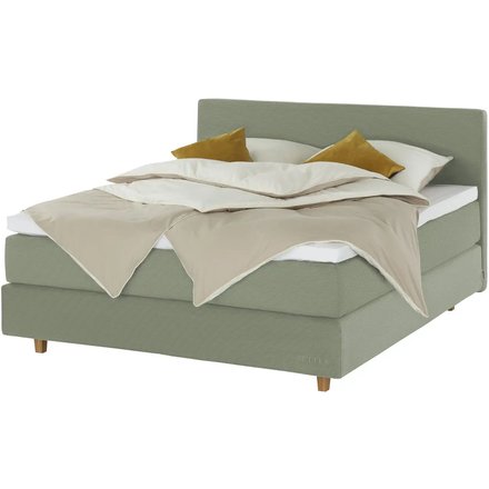 Jette Home Boxspringbett Jette Flex, grün