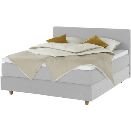Jette Home Boxspringbett Jette Flex, grau