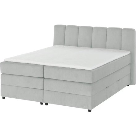 Boxspringbett mit Bettkasten Claire, braun