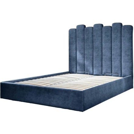 Miuform Polsterbett mit Bettkasten Dreamy Aurora, blau