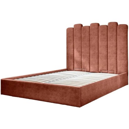 Miuform Polsterbett mit Bettkasten Dreamy Aurora, rot