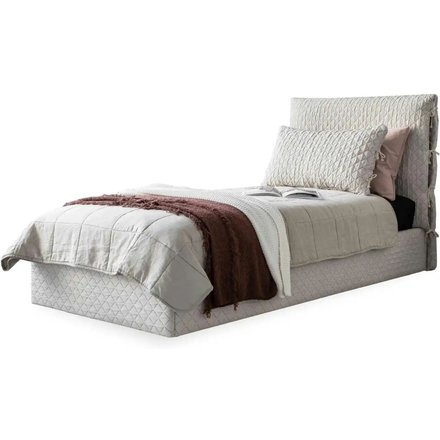 Miuform Polsterbett gemustert Sleepy Luna, beige