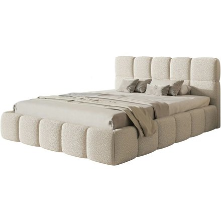 Selsey Polsterbett mit Lattenrost Cloudy, beige