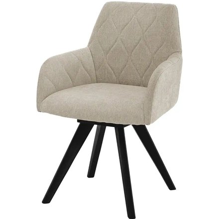 Woodford Esszimmerstuhl Damask, beige