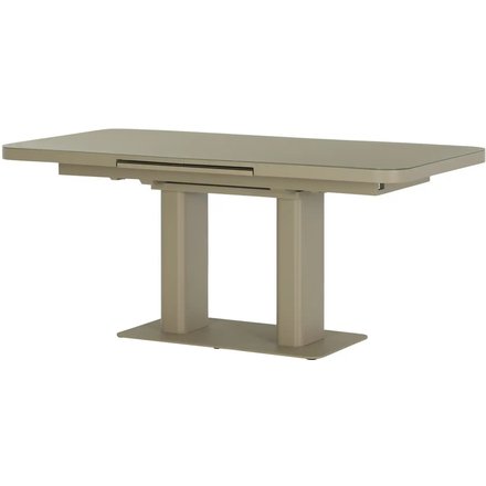 Esstisch ausziehbar, beige