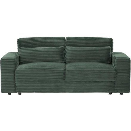 Big Sofa in modernem Breitcord Branna, grün