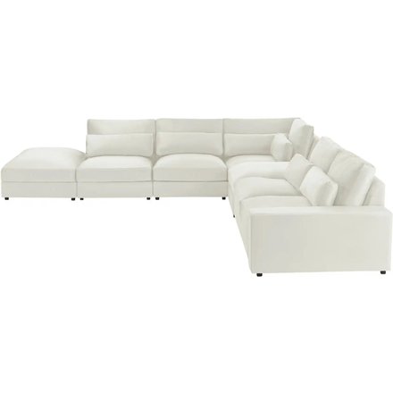Ecksofa Branna, beige