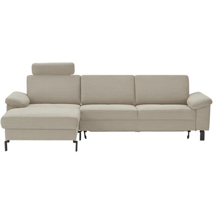 Max Schelling Ecksofa Feincord Maximum Move, beige