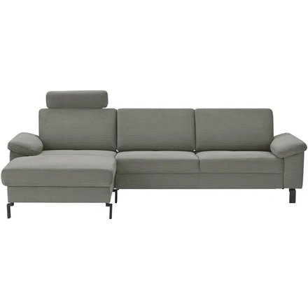 Max Schelling Ecksofa Feincord Maximum Move, grau