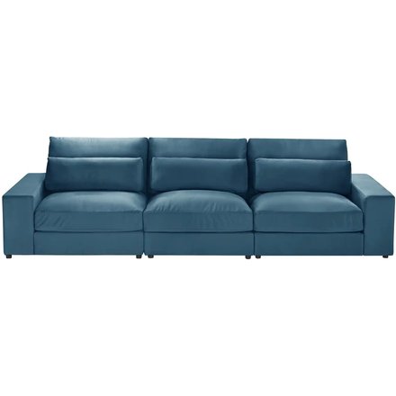 3 Sitzer Sofa Branna, blau