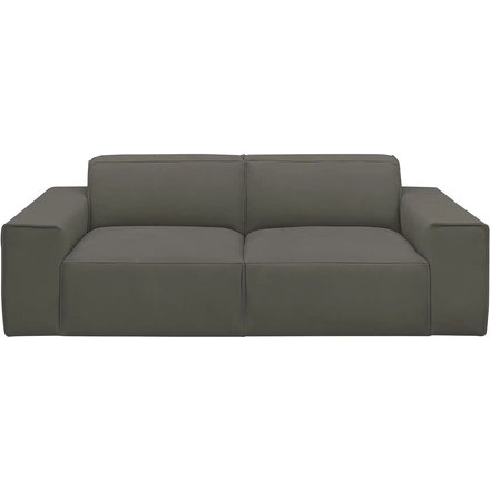 Gray & Jones Einzelsofa im Trendstoff Baltic Breeze, braun