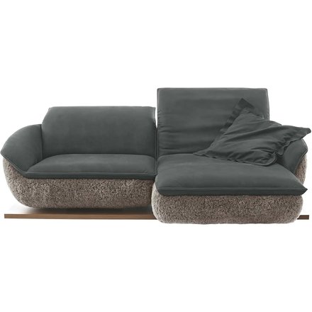 KOINOR Ecksofa Mooove, blau