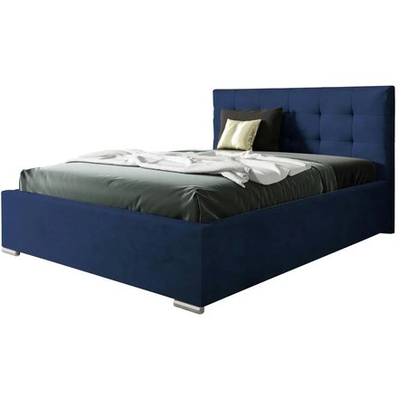Polsterbett mit Bettkasten Play, blau