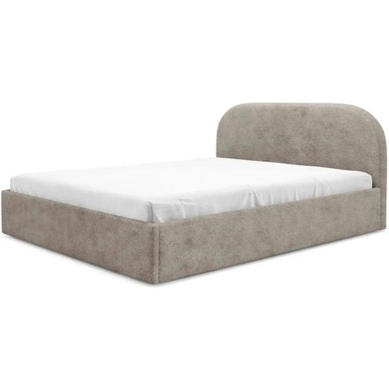 Polsterbett mit Bettkasten Luna, beige