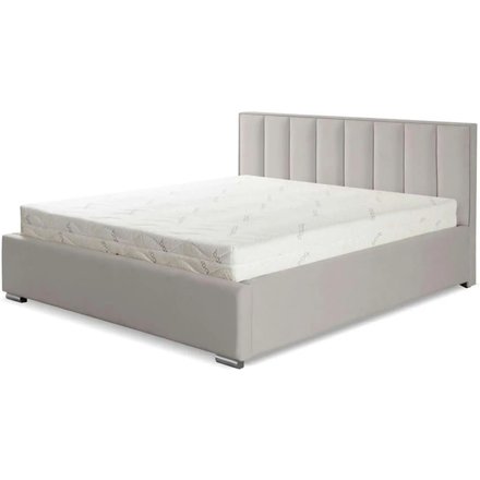Polsterbett mit Bettkasten Hugo, beige