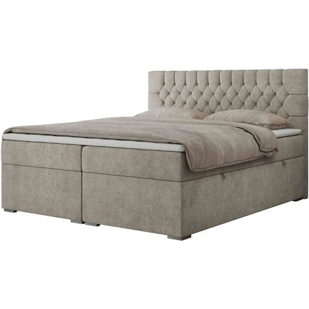 Boxbett mit Bettkasten Pera, beige